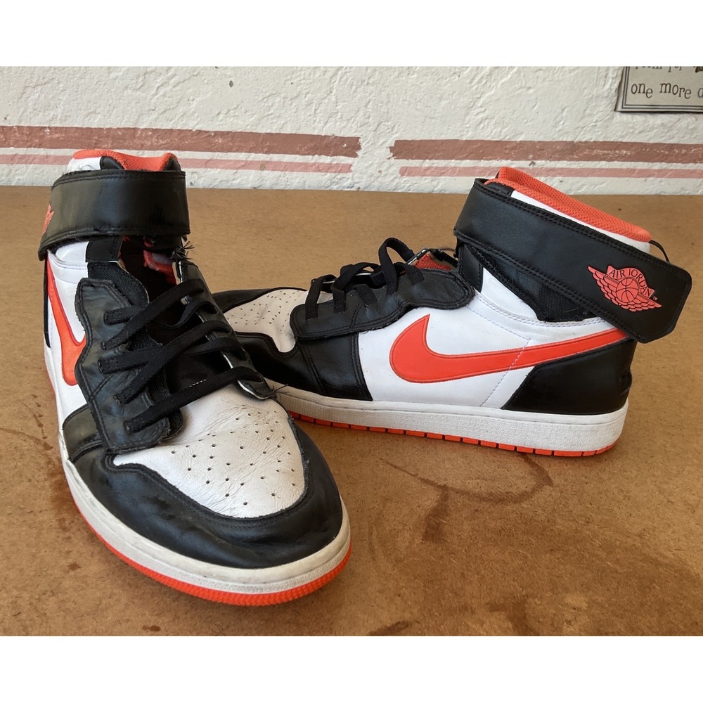 Nike Air Jordan 1 High FlyEase Black Turf Orange White CQ3835-008 Mens